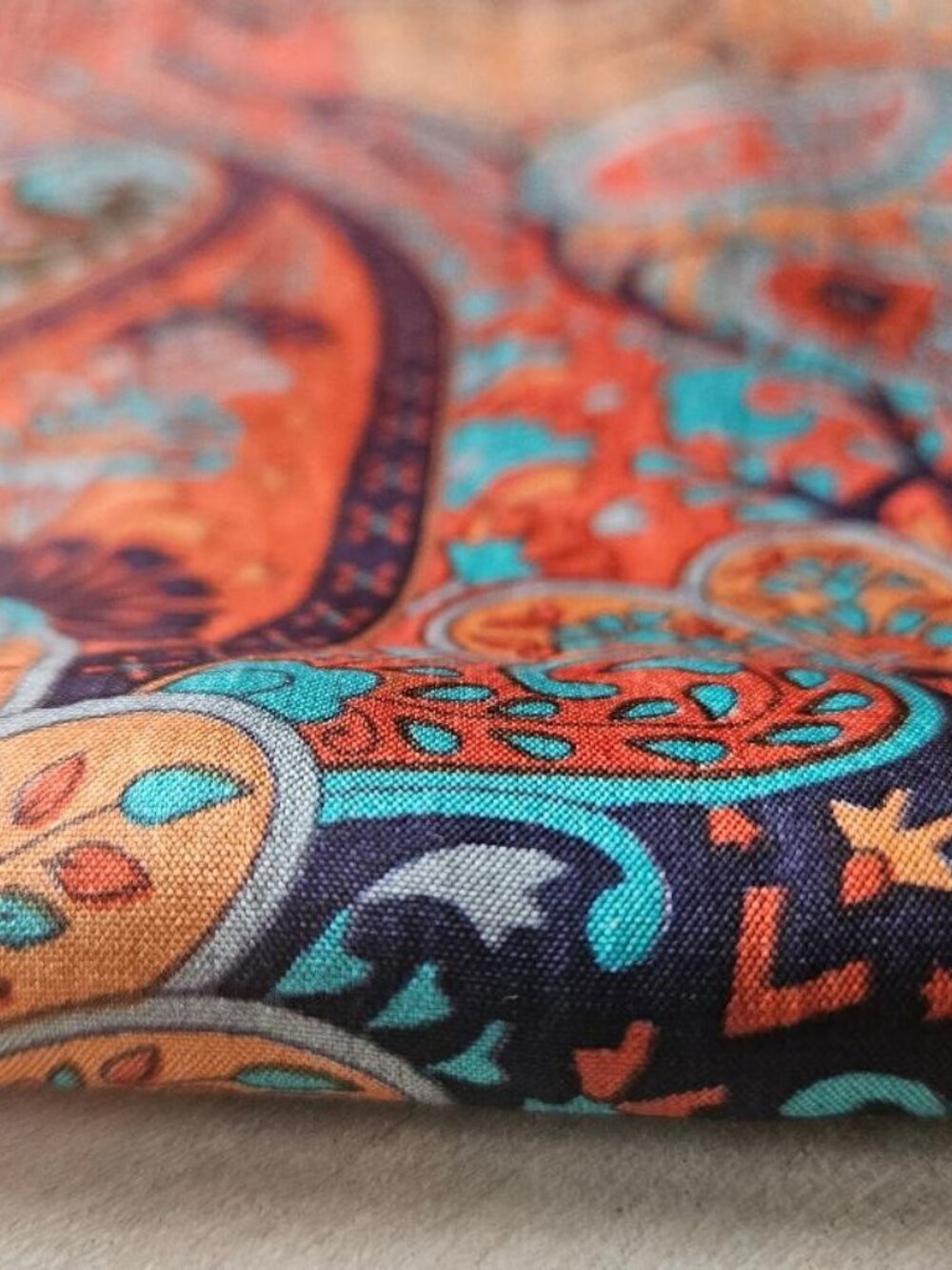 Johnny Was Silk Scarf New - Picture 4 of 11